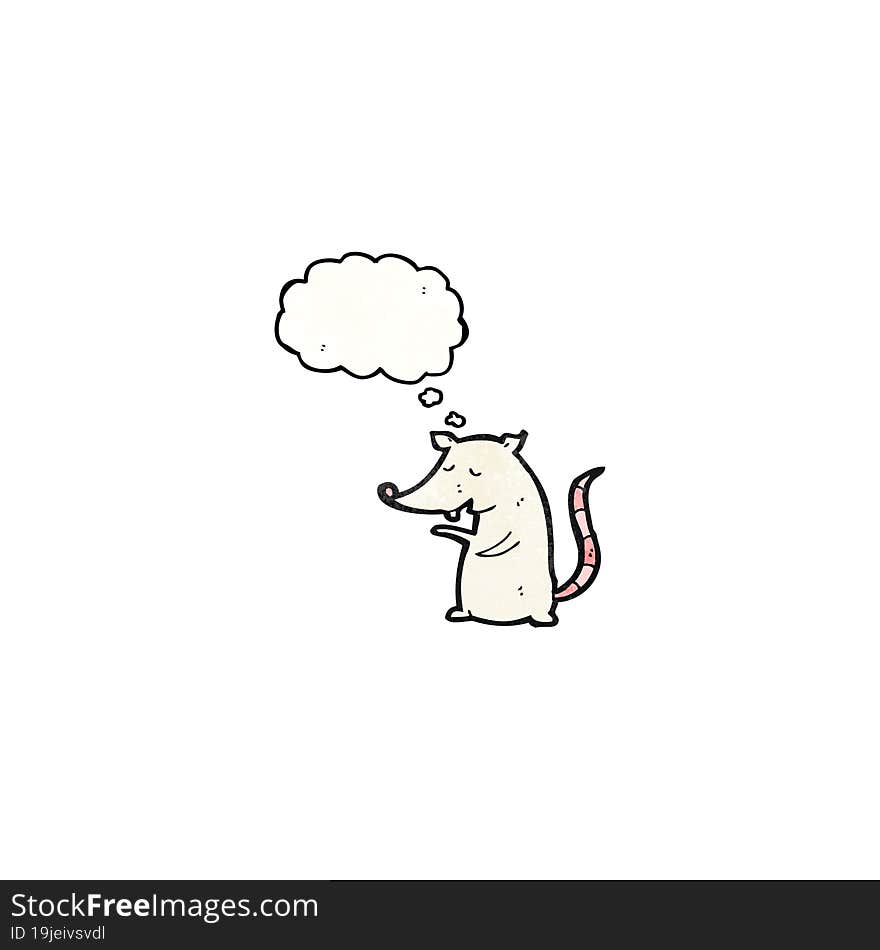 White Rat Cartoon