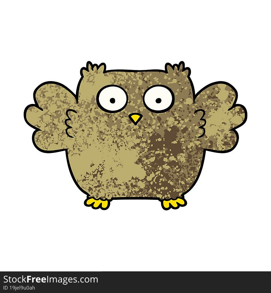 cute cartoon owl. cute cartoon owl