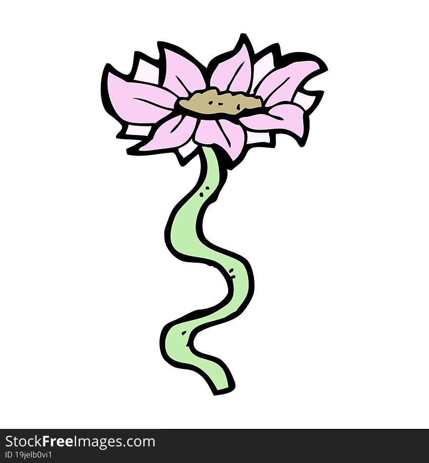 Cartoon Flower