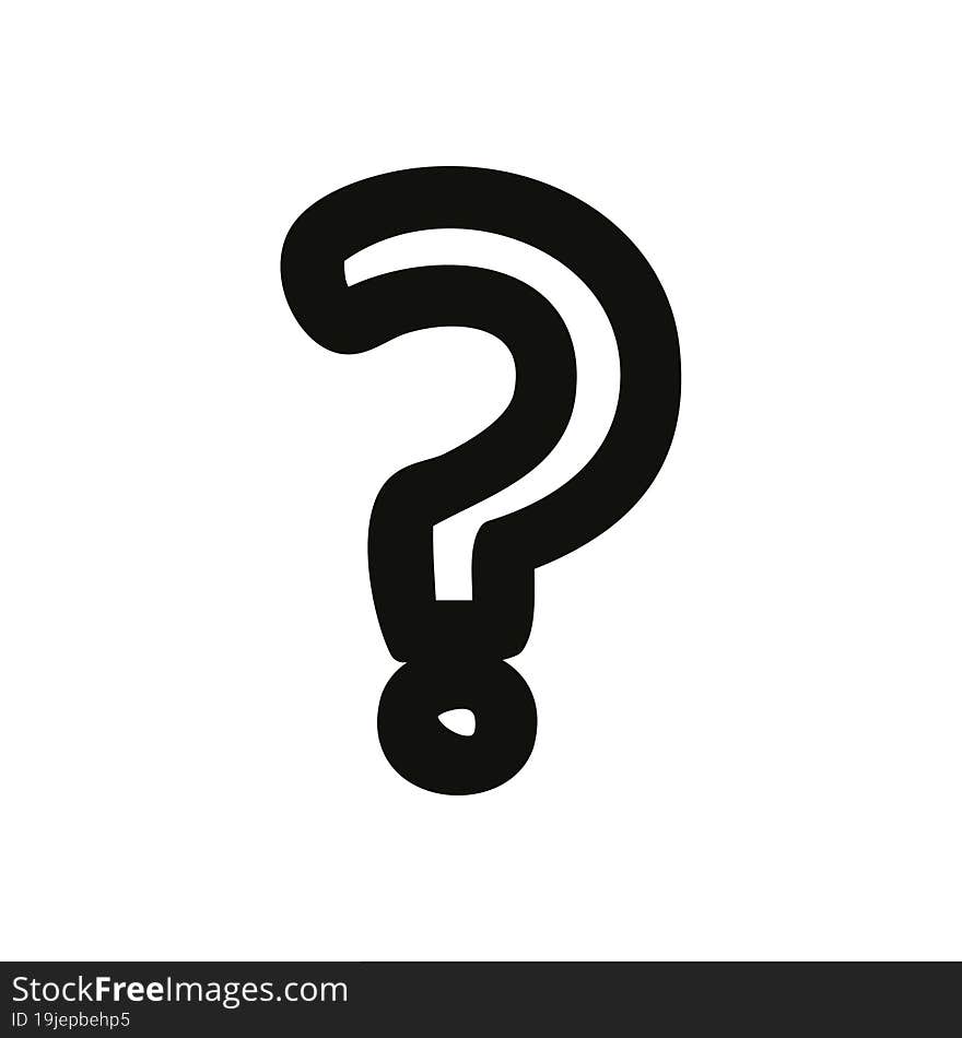 question mark icon symbol