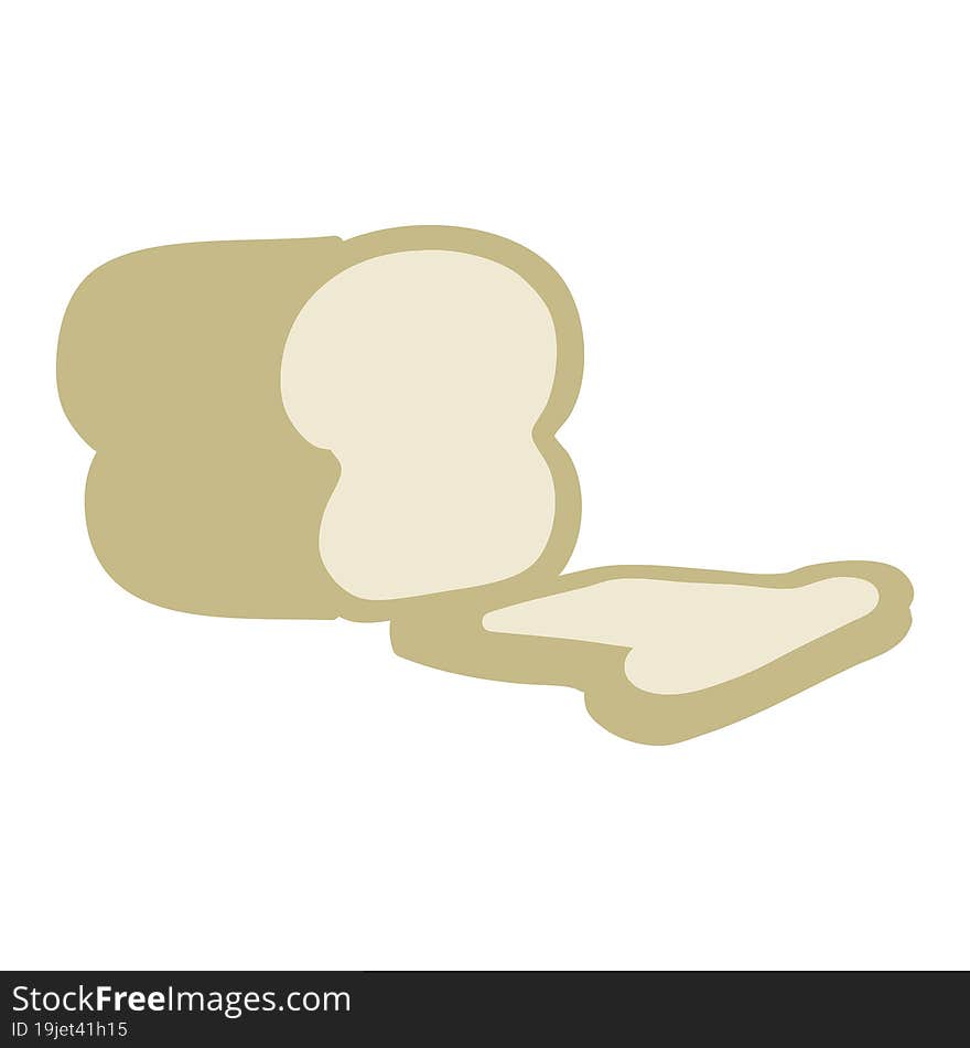 sliced loaf of bread