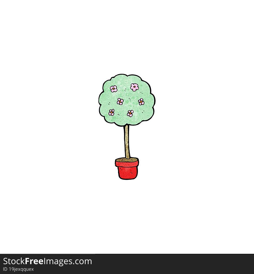 cartoon decorative tree