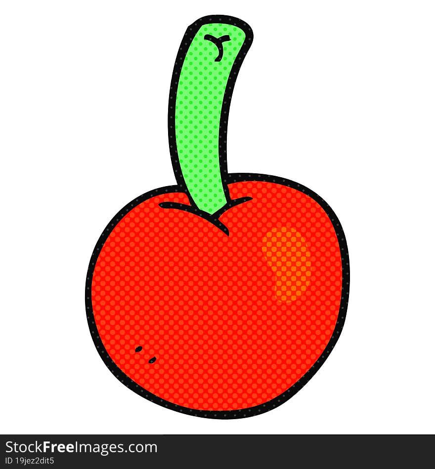 cartoon cherry