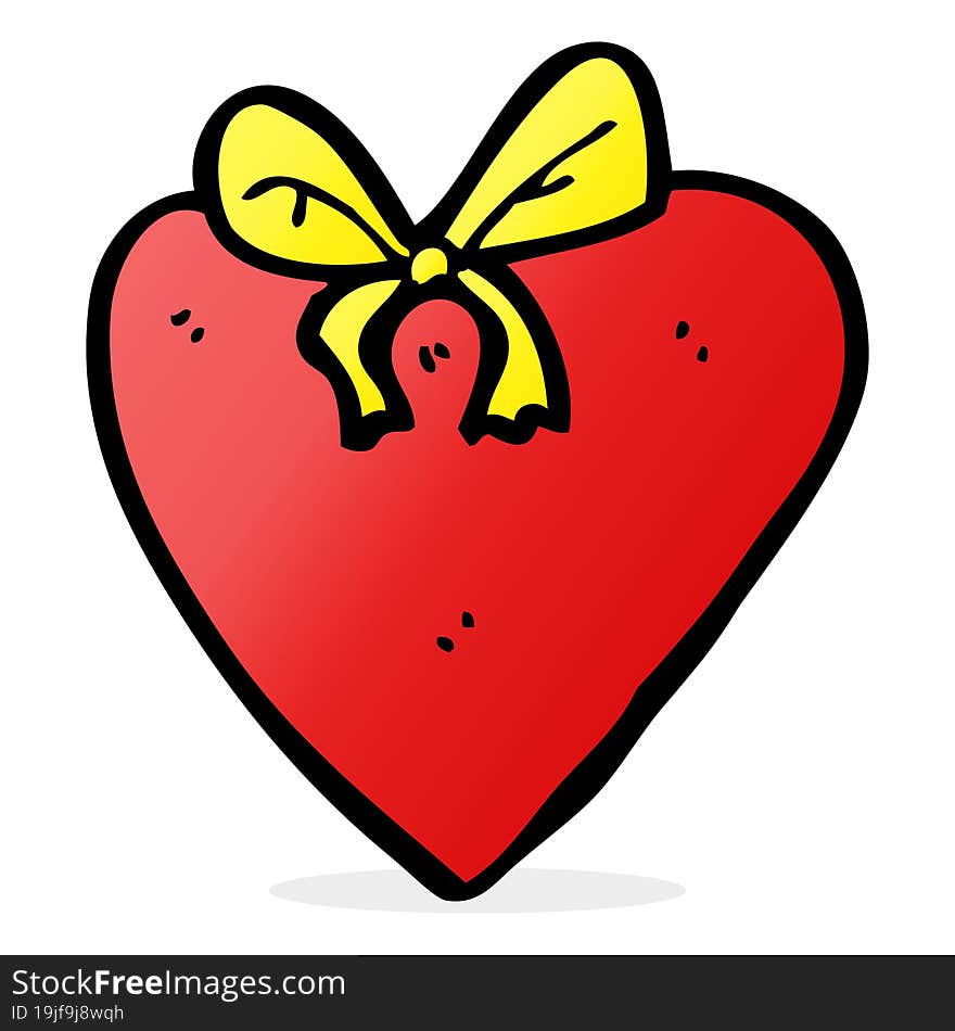 cartoon love heart