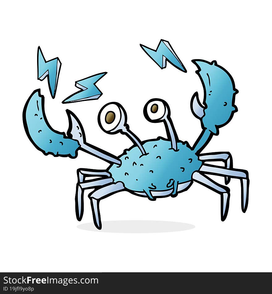 cartoon crab