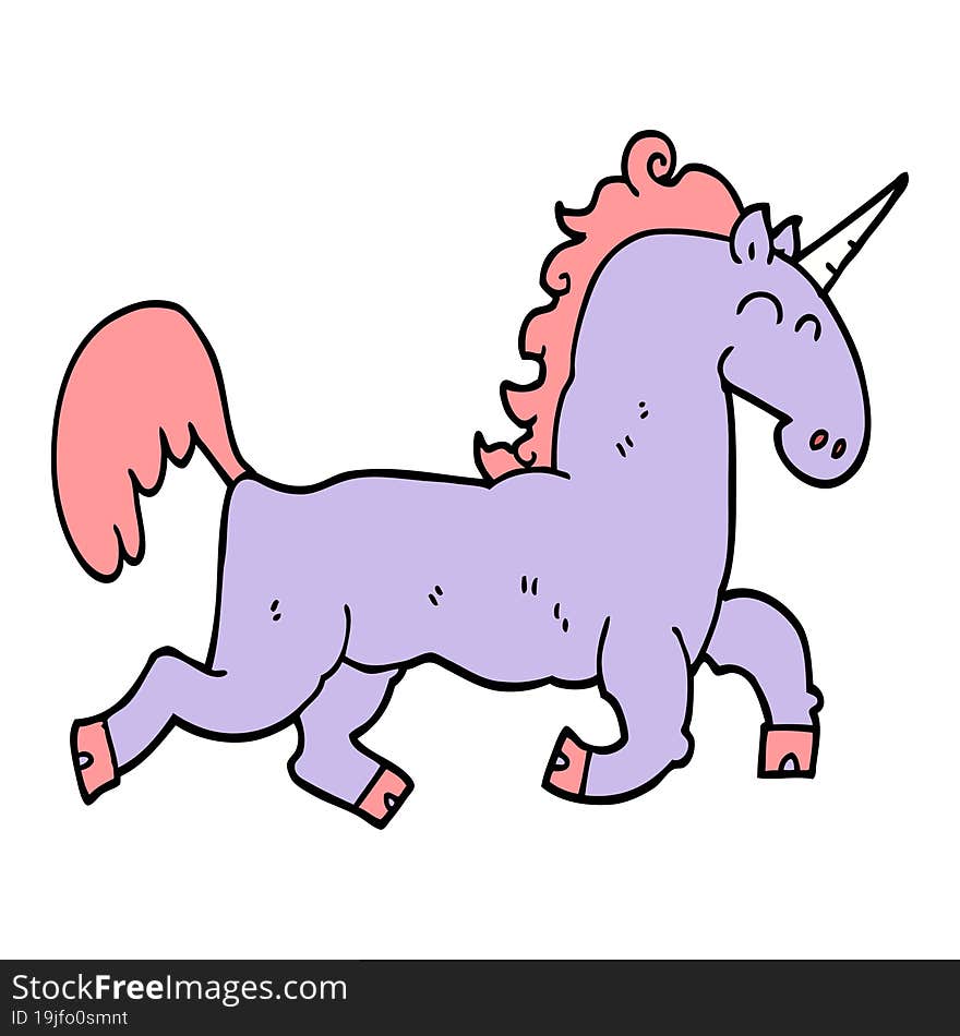 Cartoon Unicorn