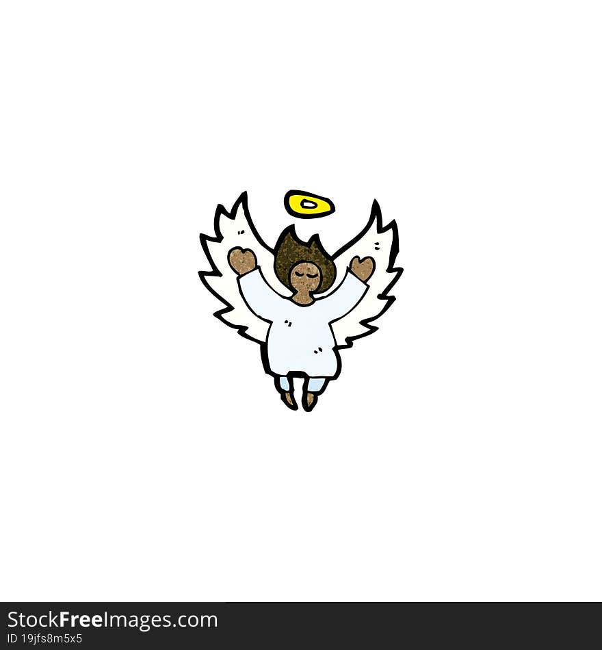 cartoon angel