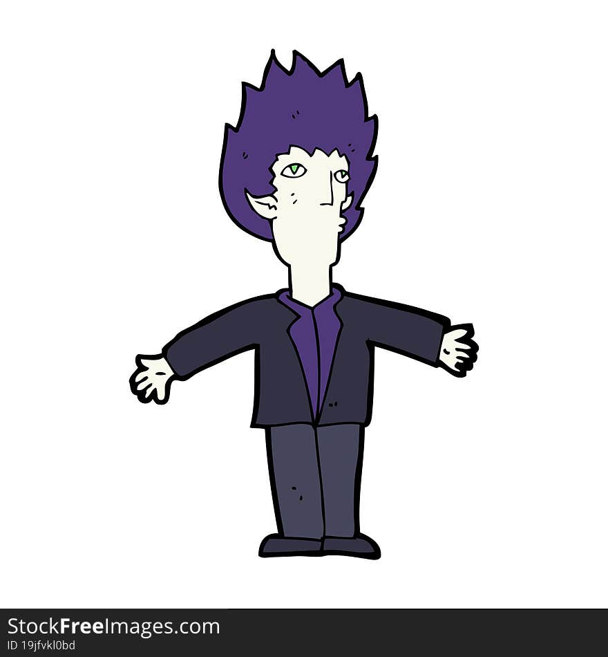 Cartoon Vampire