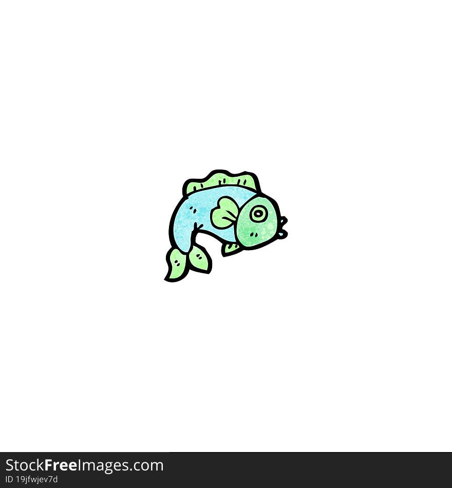 cartoon fish