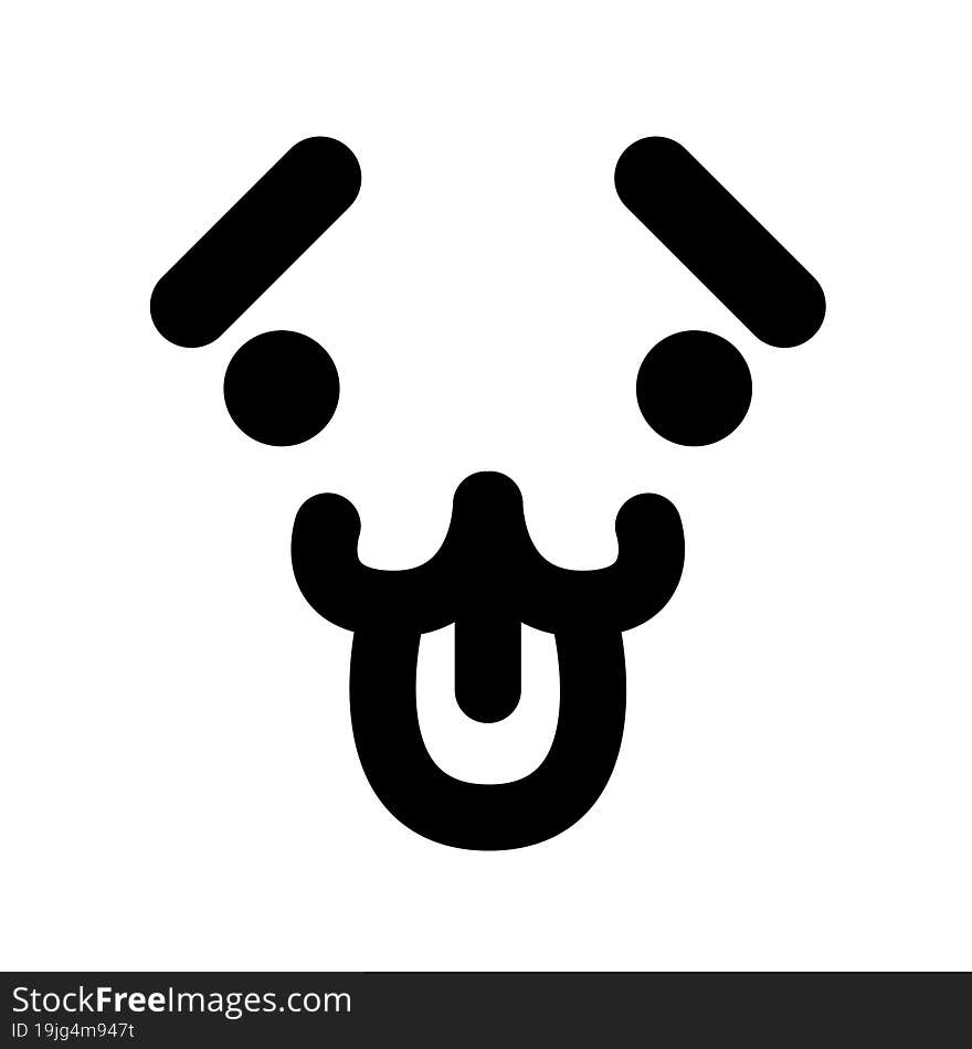 simple animal face icon