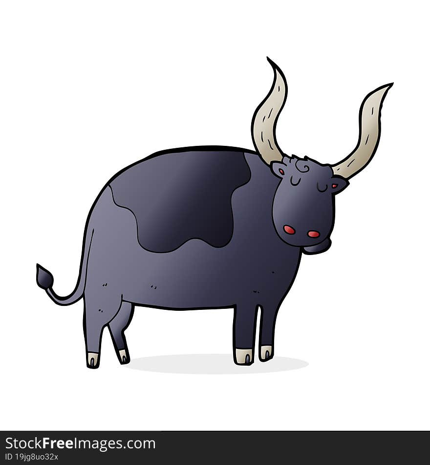 Cartoon Ox