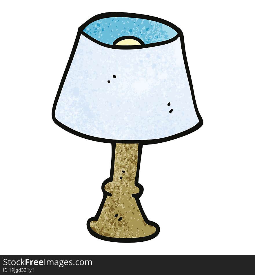 cartoon doodle regular lamp