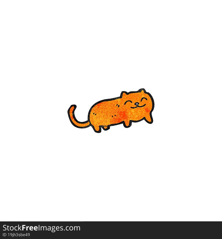 Cartoon Ginger Cat