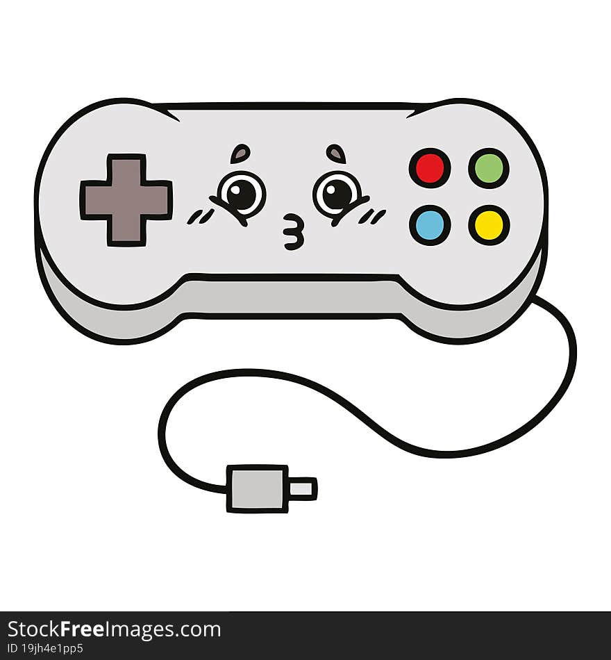 Cute Cartoon Game Controller