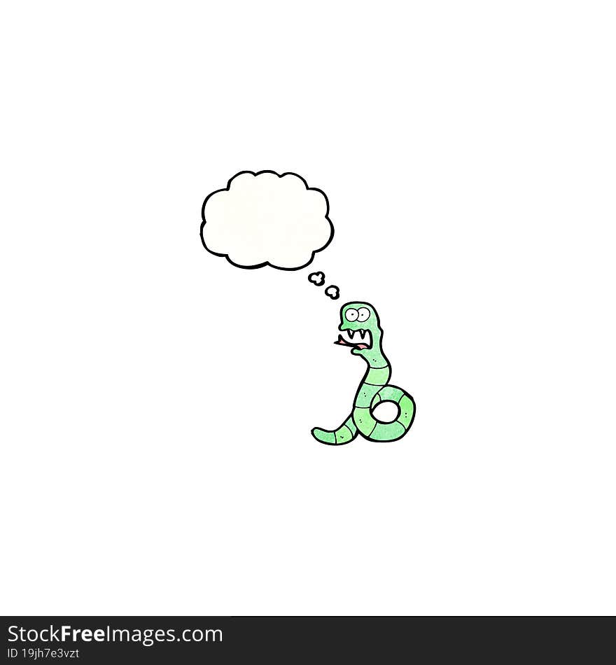 cartoon snake