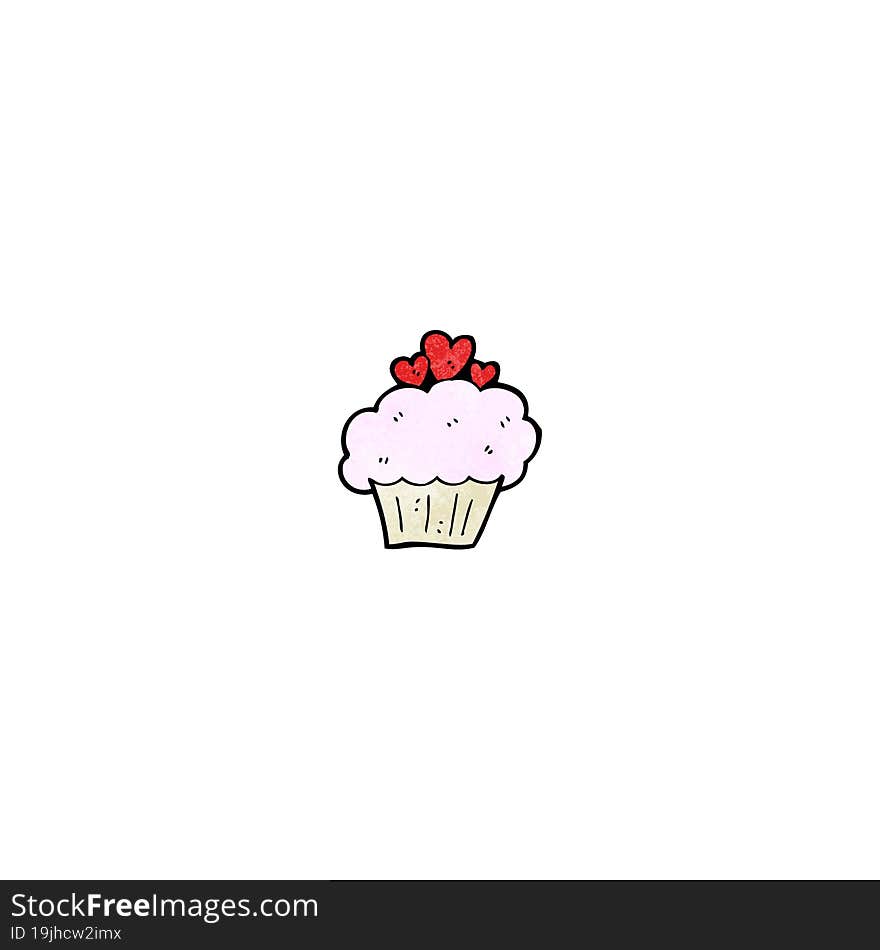 cartoon cupcake