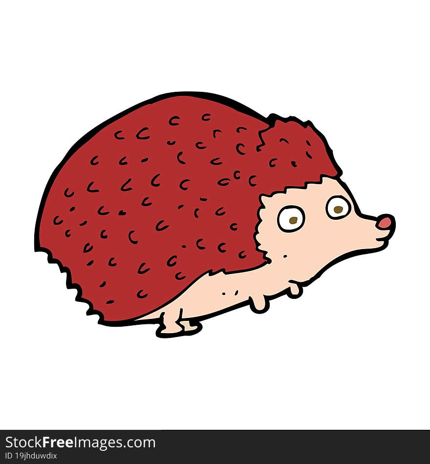 cartoon hedgehog