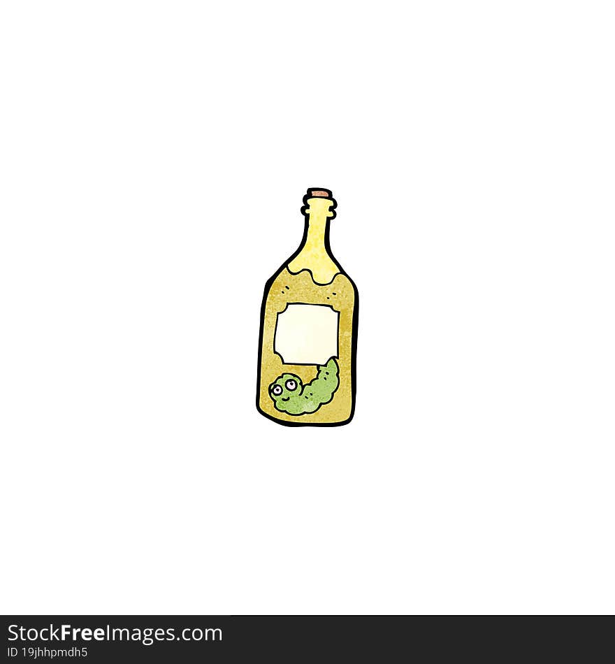 cartoon tequila