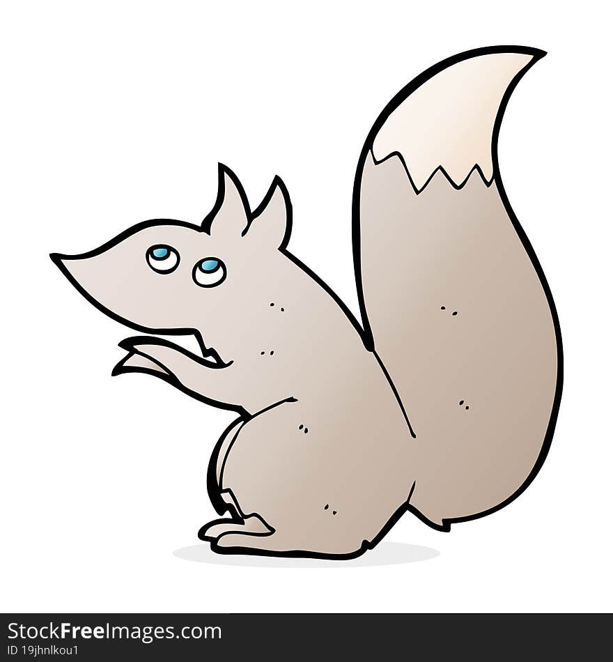 Cartoon Squirrel