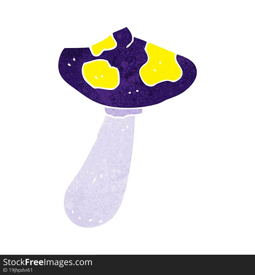 cartoon toadstool