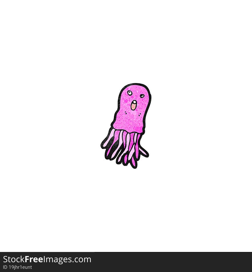 cartoon jellyfish