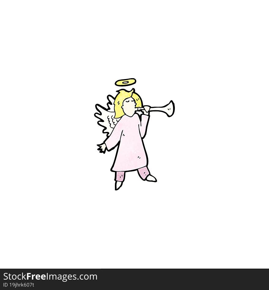 cartoon angel