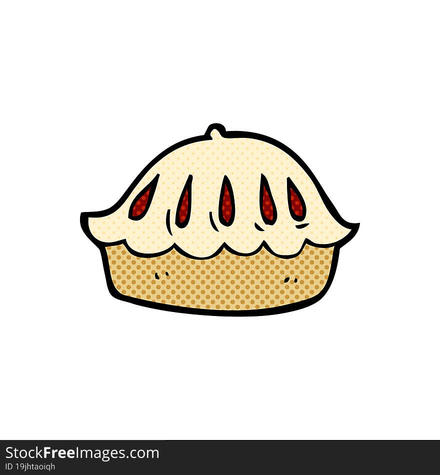 cartoon pie