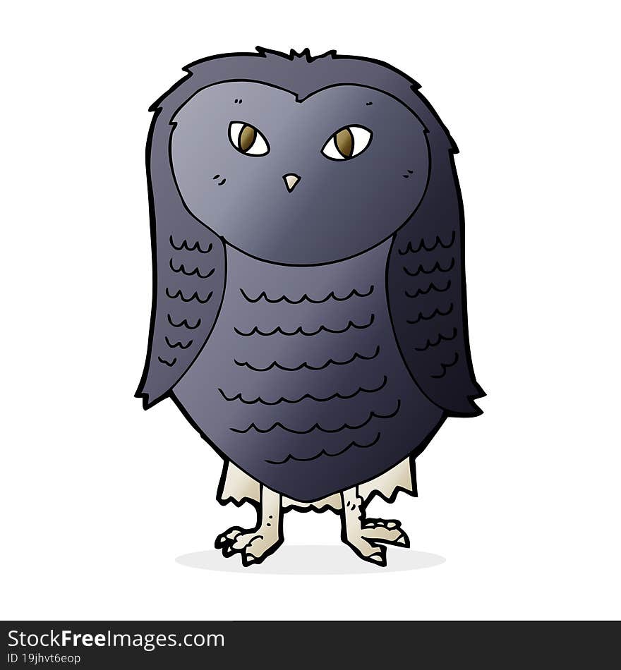 cartoon owl