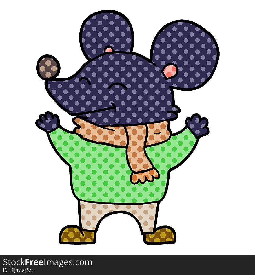 cartoon mouse. cartoon mouse