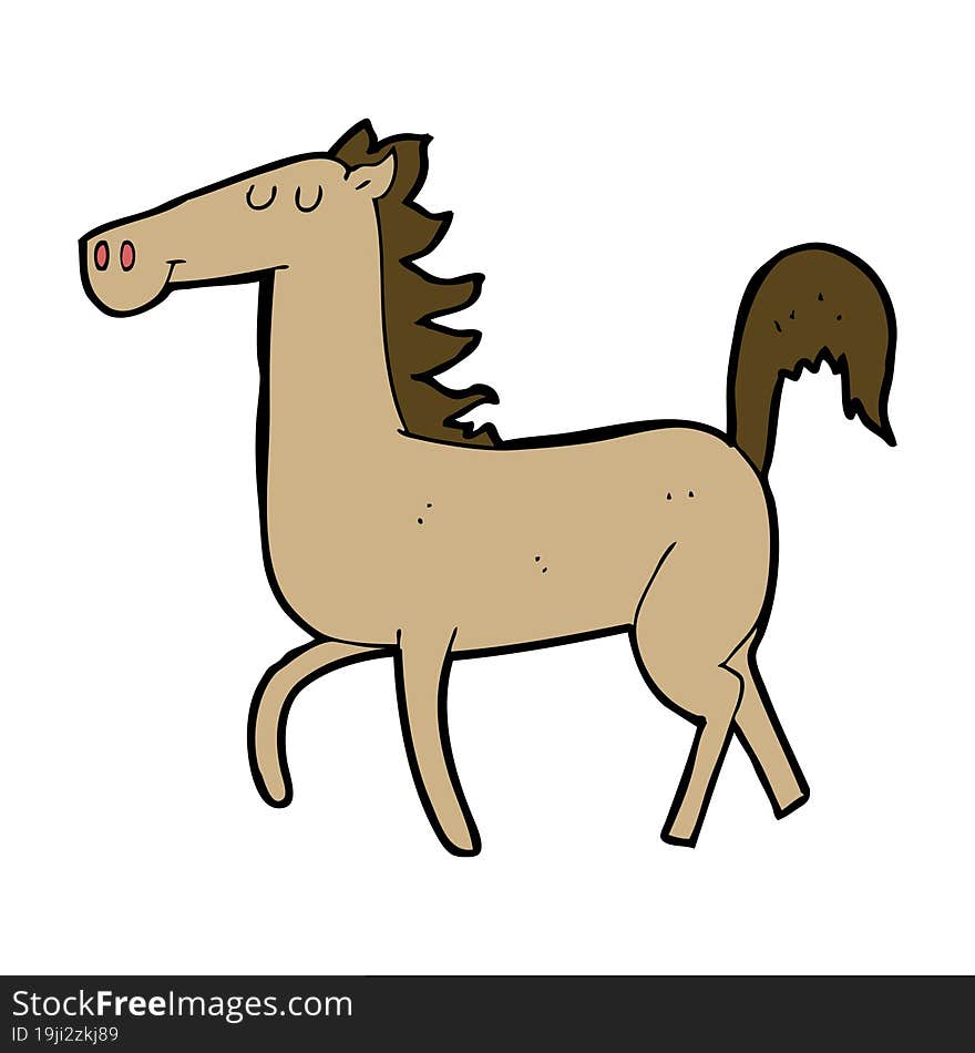 Cartoon Horse