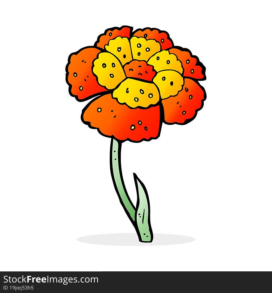 cartoon flower