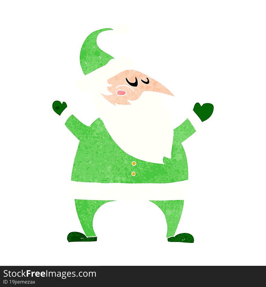 cartoon santa claus