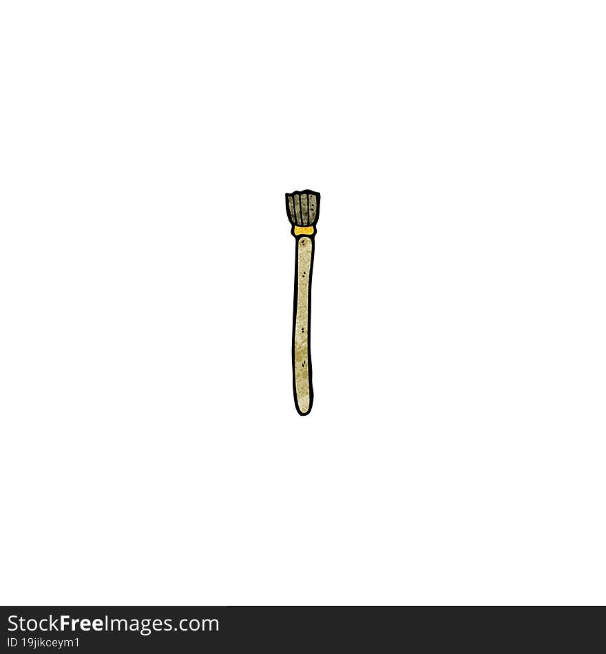 Cartoon Paint Brush