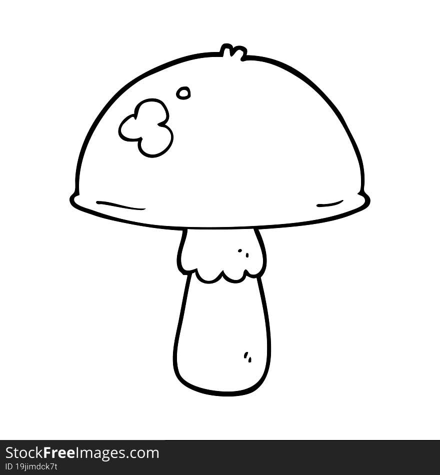 Cartoon Mushroom