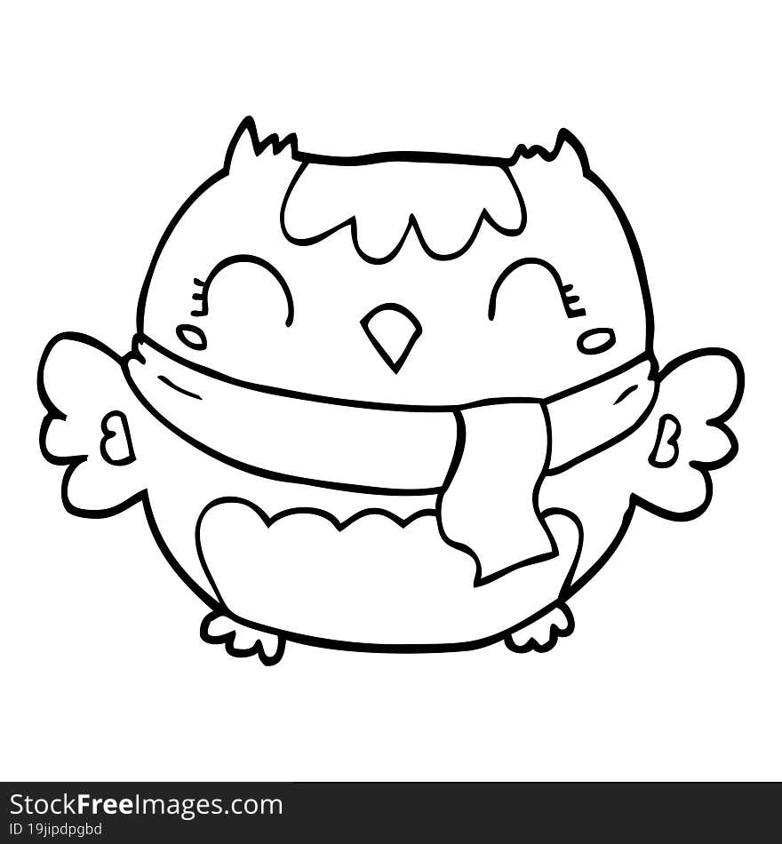 cute cartoon owl