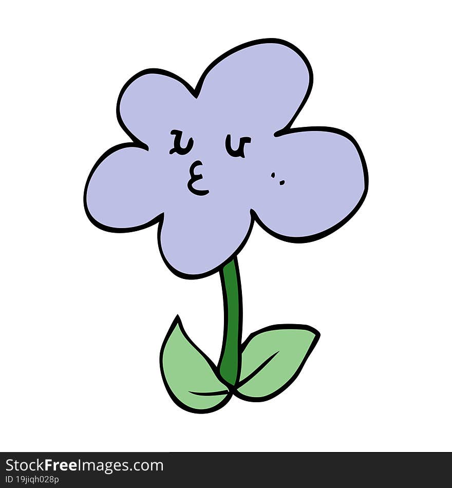 Cartoon Flower