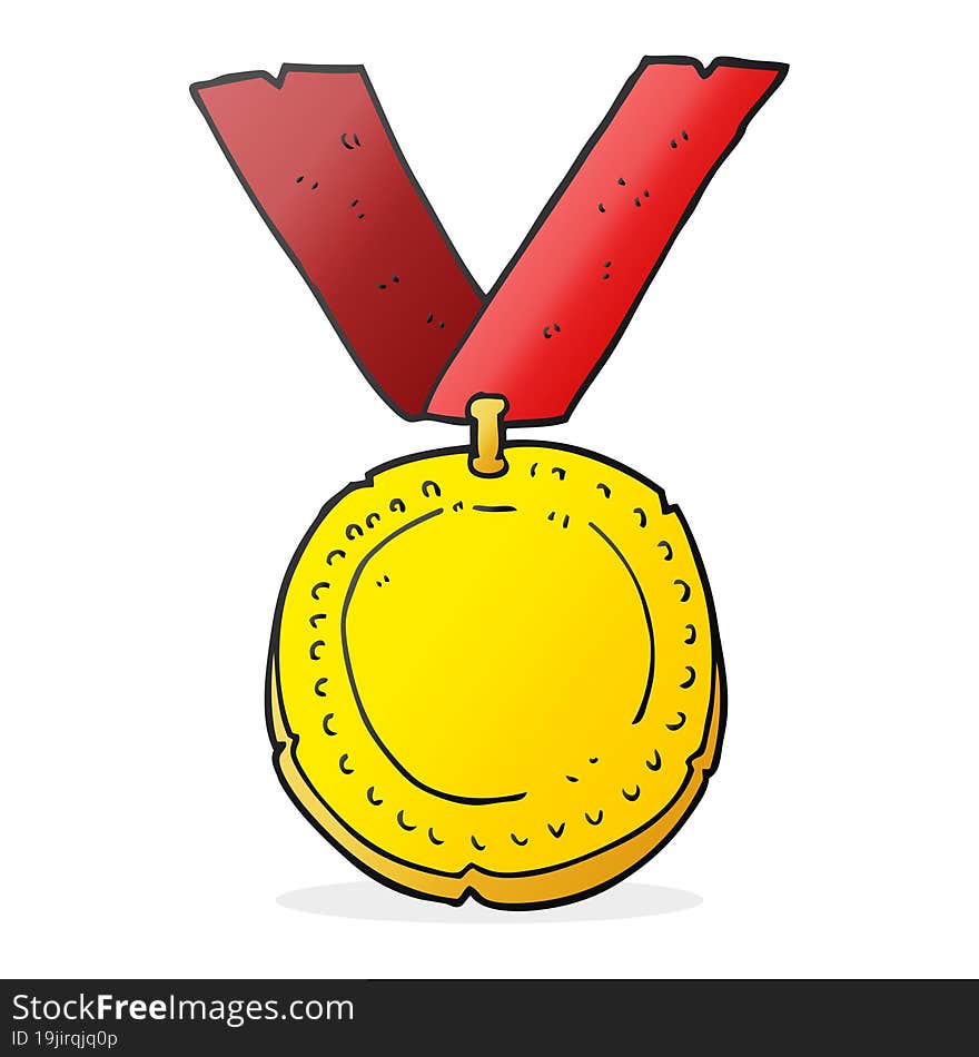 cartoon medal