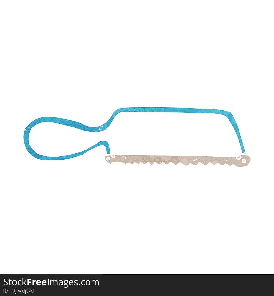 Cartoon Hacksaw