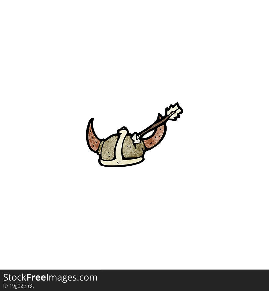 Cartoon Viking Helmet