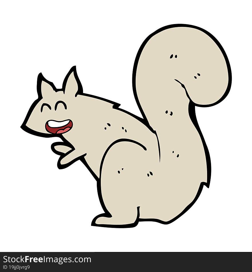 cartoon squirrel