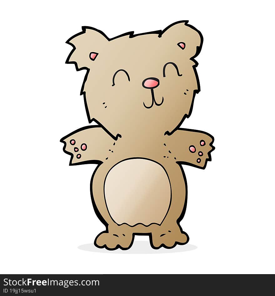 Cartoon Cute Teddy Bear