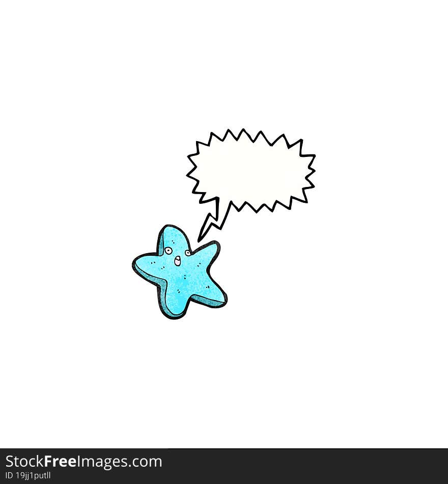 starfish cartoon character