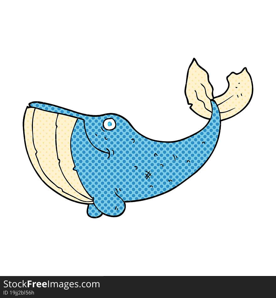 cartoon whale