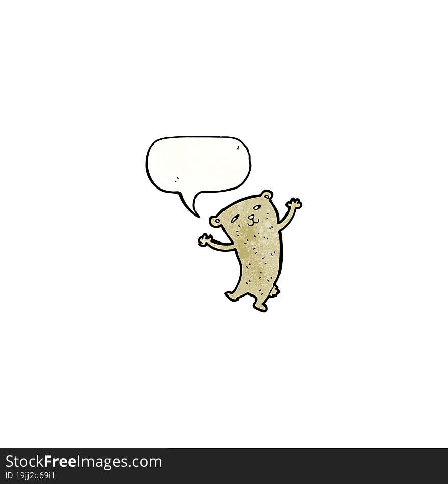 dancing bear cartoon