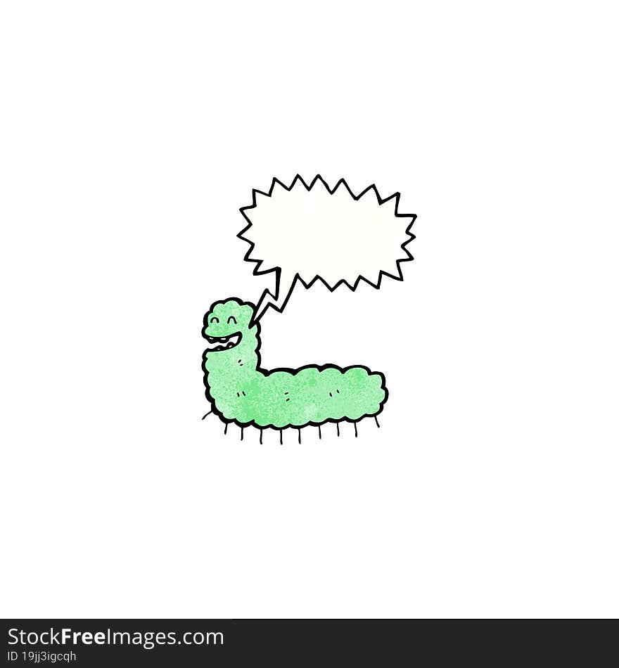 Cartoon Caterpillar