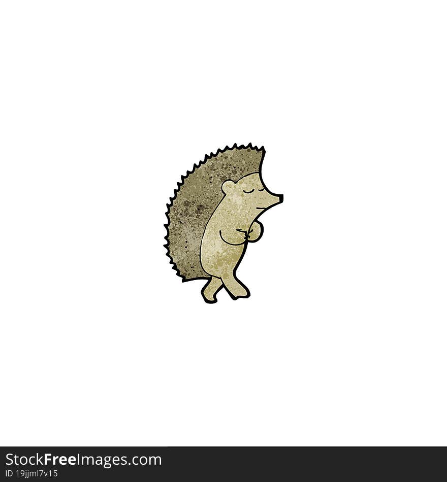 cute cartoon hedgehog