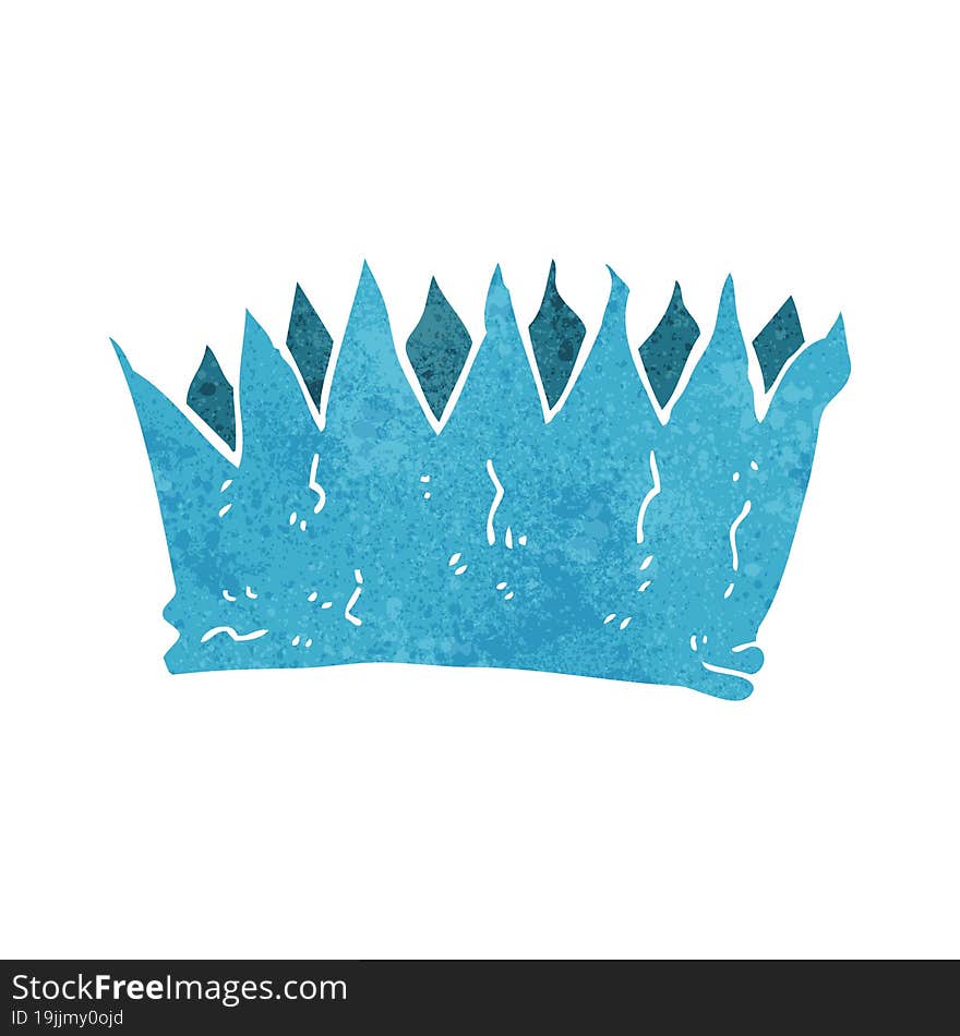 cartoon paper crown