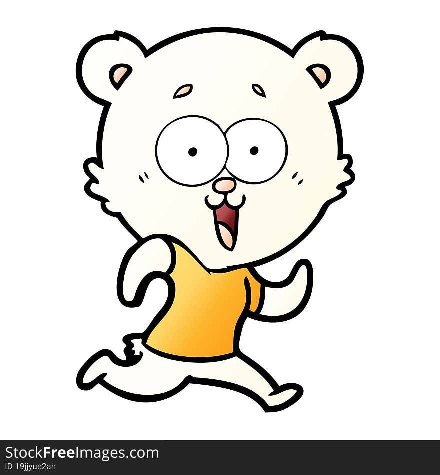 laughing teddy  bear cartoon. laughing teddy  bear cartoon