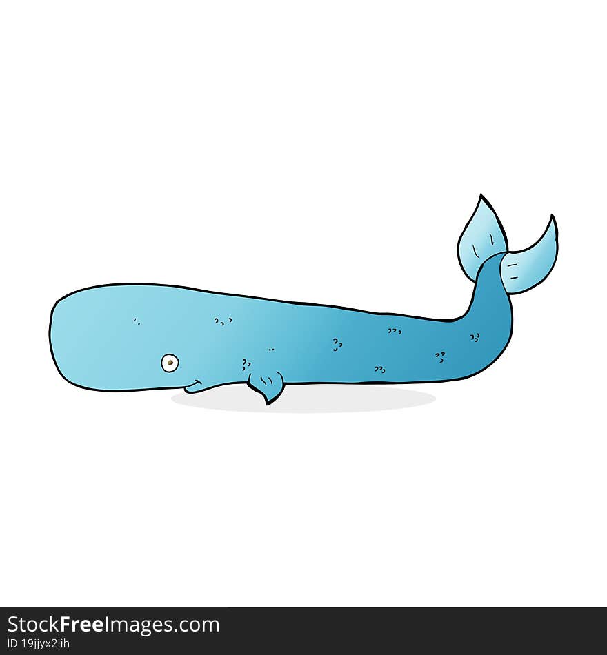 cartoon whale