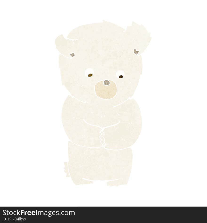 cute cartoon polar bear